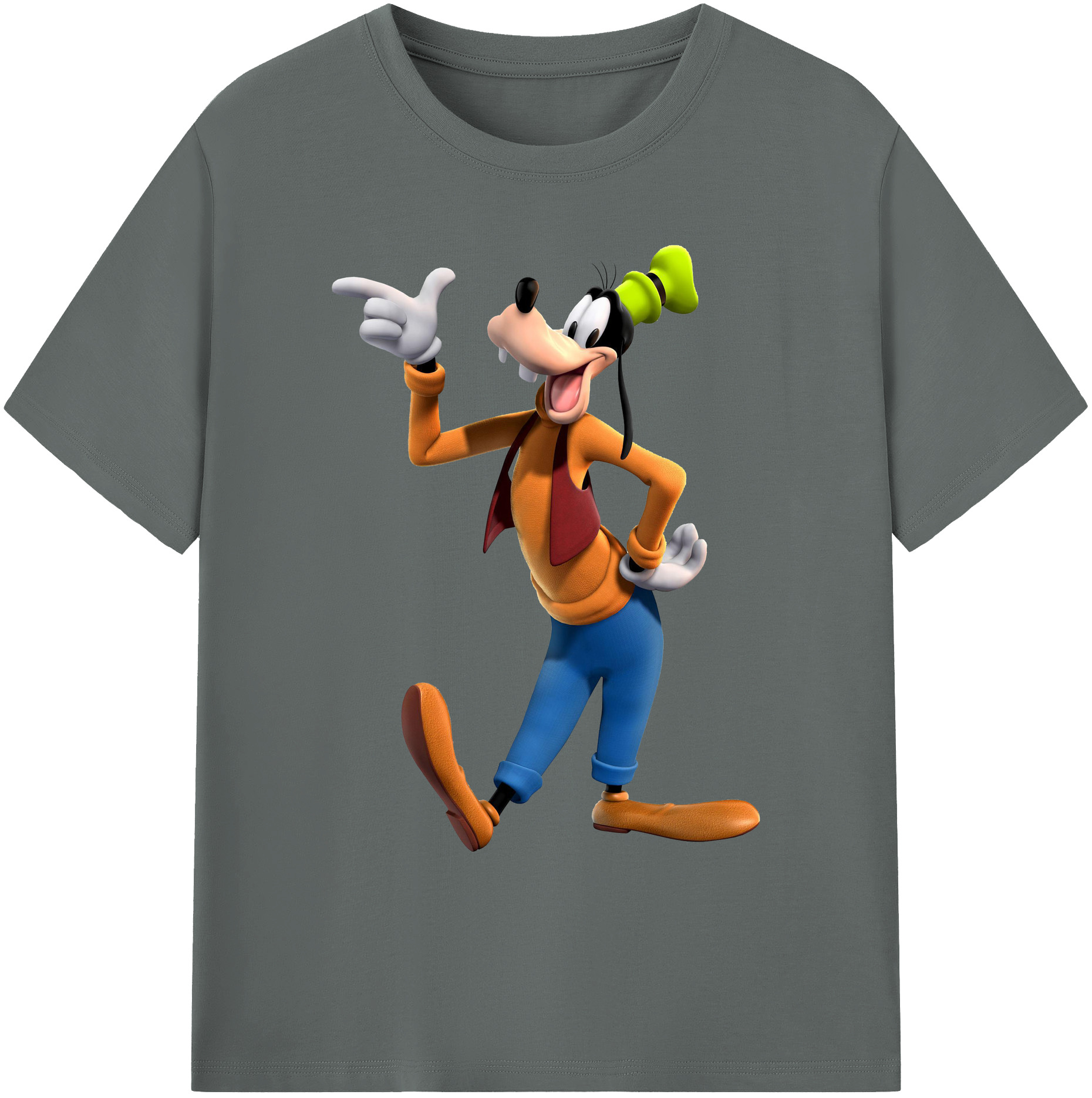 ミッキーマウス Mickey Mouse 綿100％ メンズ半袖Tシャツ｜肌触りやわらか＆通気性